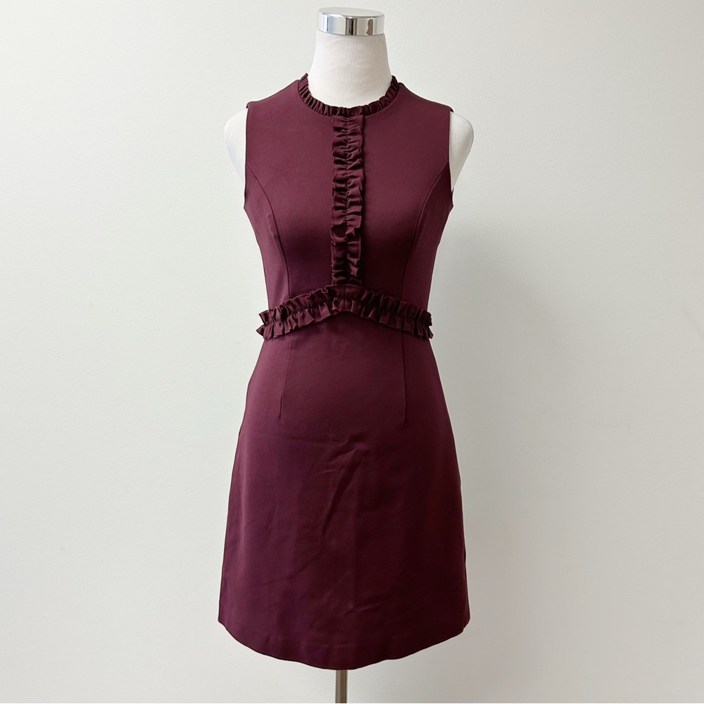 Brooks Brothers • Ruffle Trimmed Dress